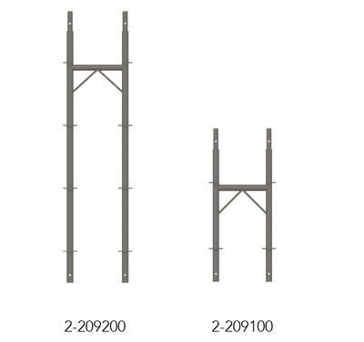 Steel scaffolding frame 40 cm