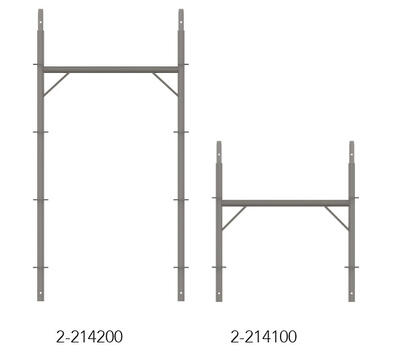 Steel scaffolding frame 95 cm